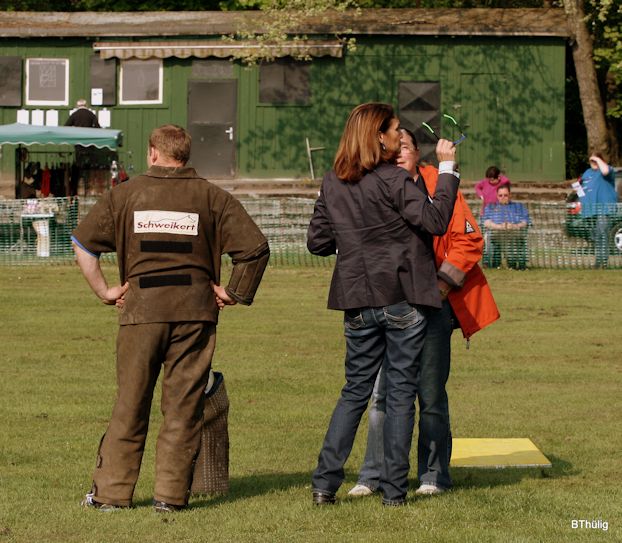 Vorbereitung für den Schutzdienst